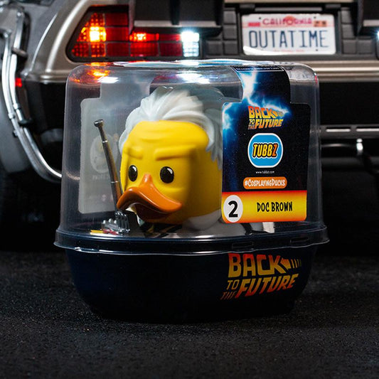 back to the future doc brown tubbz first edition