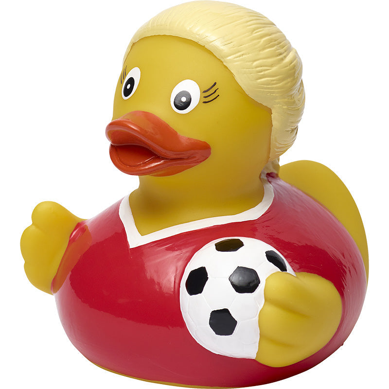 canard joueuse de foot schnabels