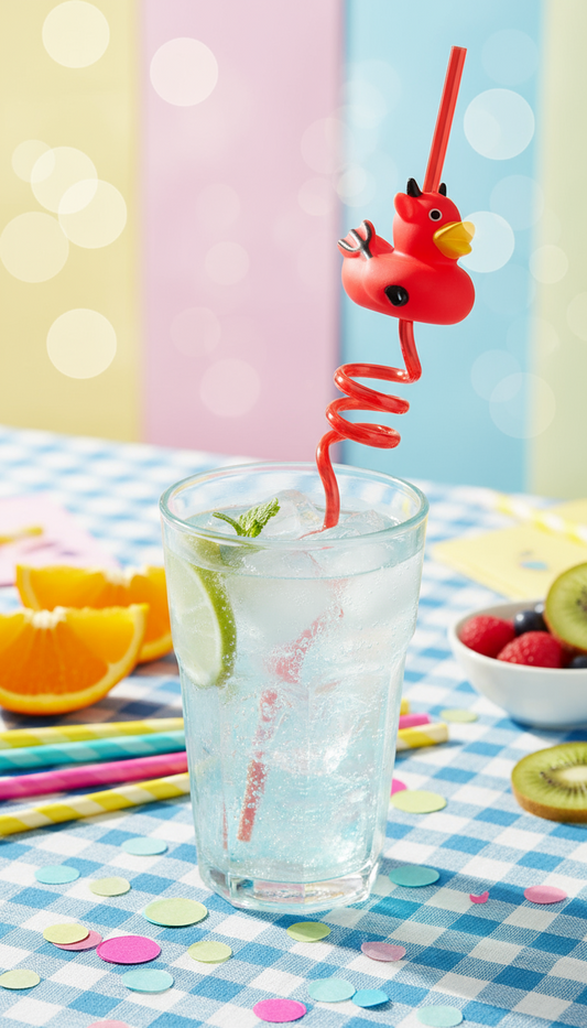 Devil Duck Straw