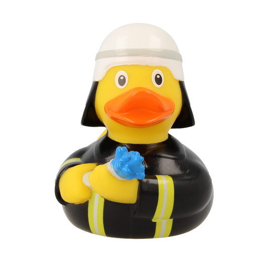 Black Firefighter Duck