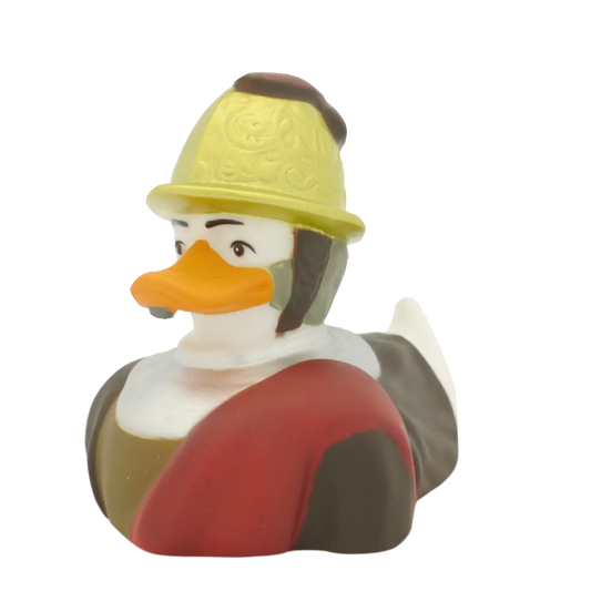 canard lhomme au casque dor interduck