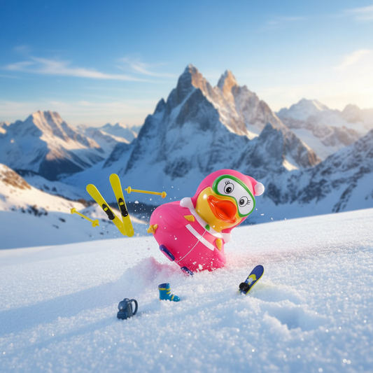 Canard Skieuse