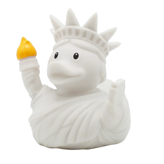 canard statue de la liberte blanche lilalu