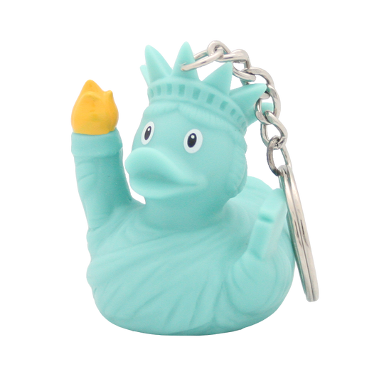 Llavero del Pato de la Estatua de la Libertad