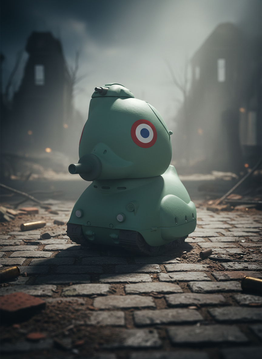 Canard World of Tanks: AMX 40 Tank TUBBZ (First Edition)