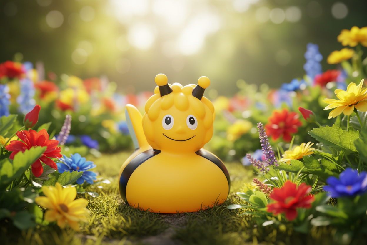 Duck Maya the Bee