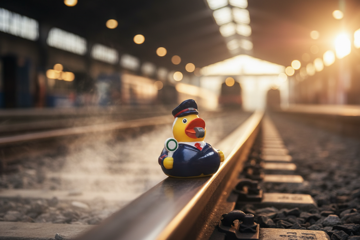 Train Driver Duck