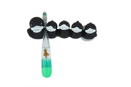 canards porte brosse a dents noir b duck