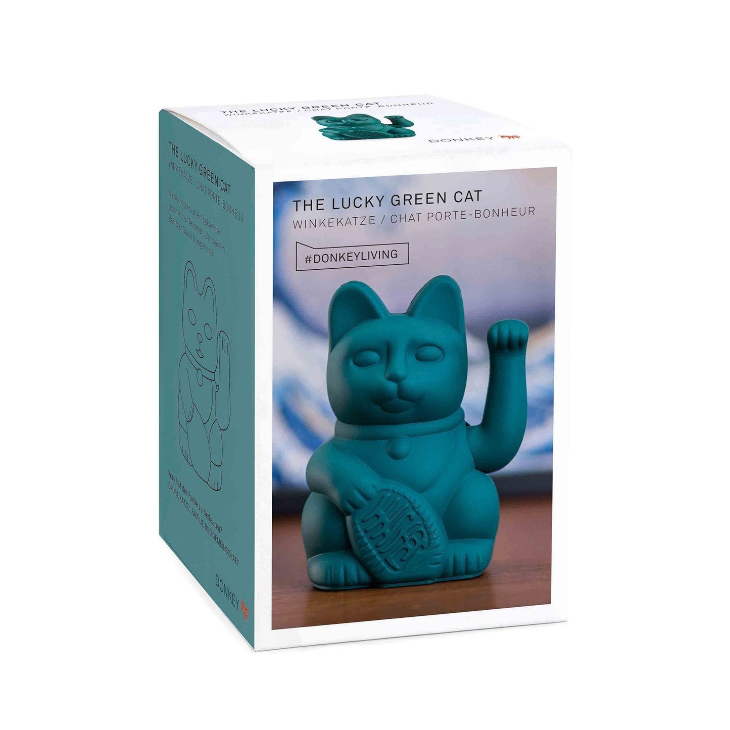 Gato Afortunado Verde - el Gato Afortunado