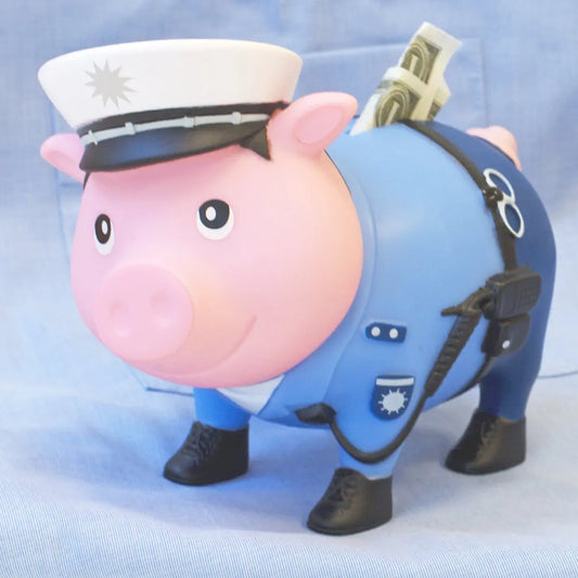 cochon policier lilalu