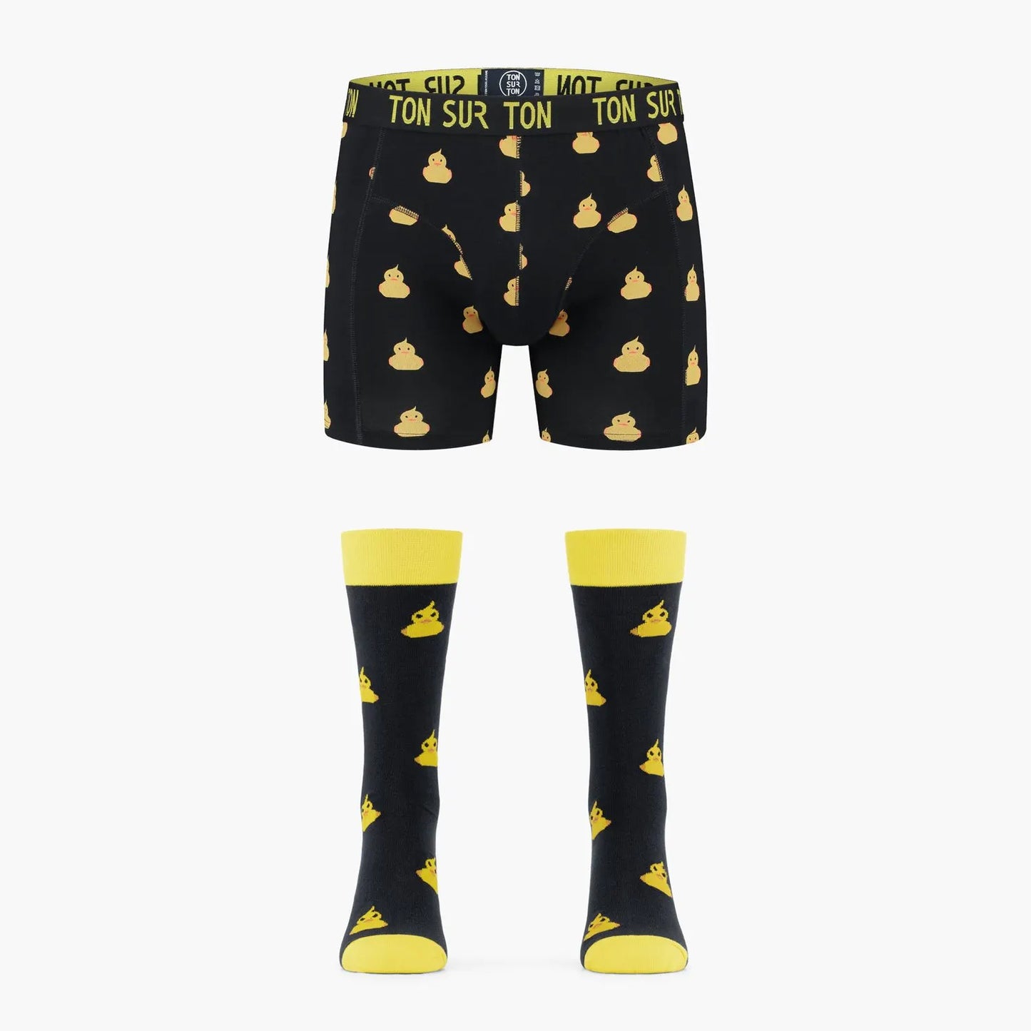 coffret canard homme boxer chaussettes ton sur ton 33646924