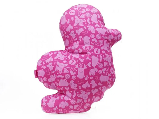 coussin canard rose canar