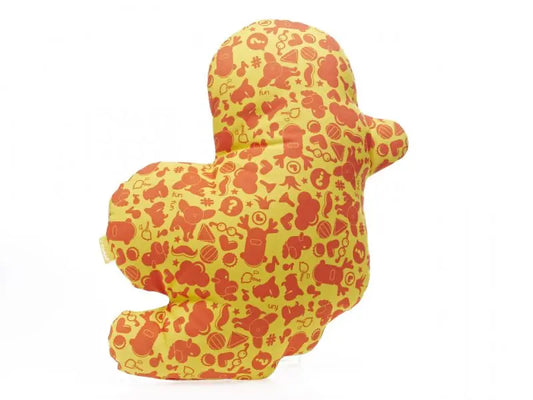 coussin canard jaune canar