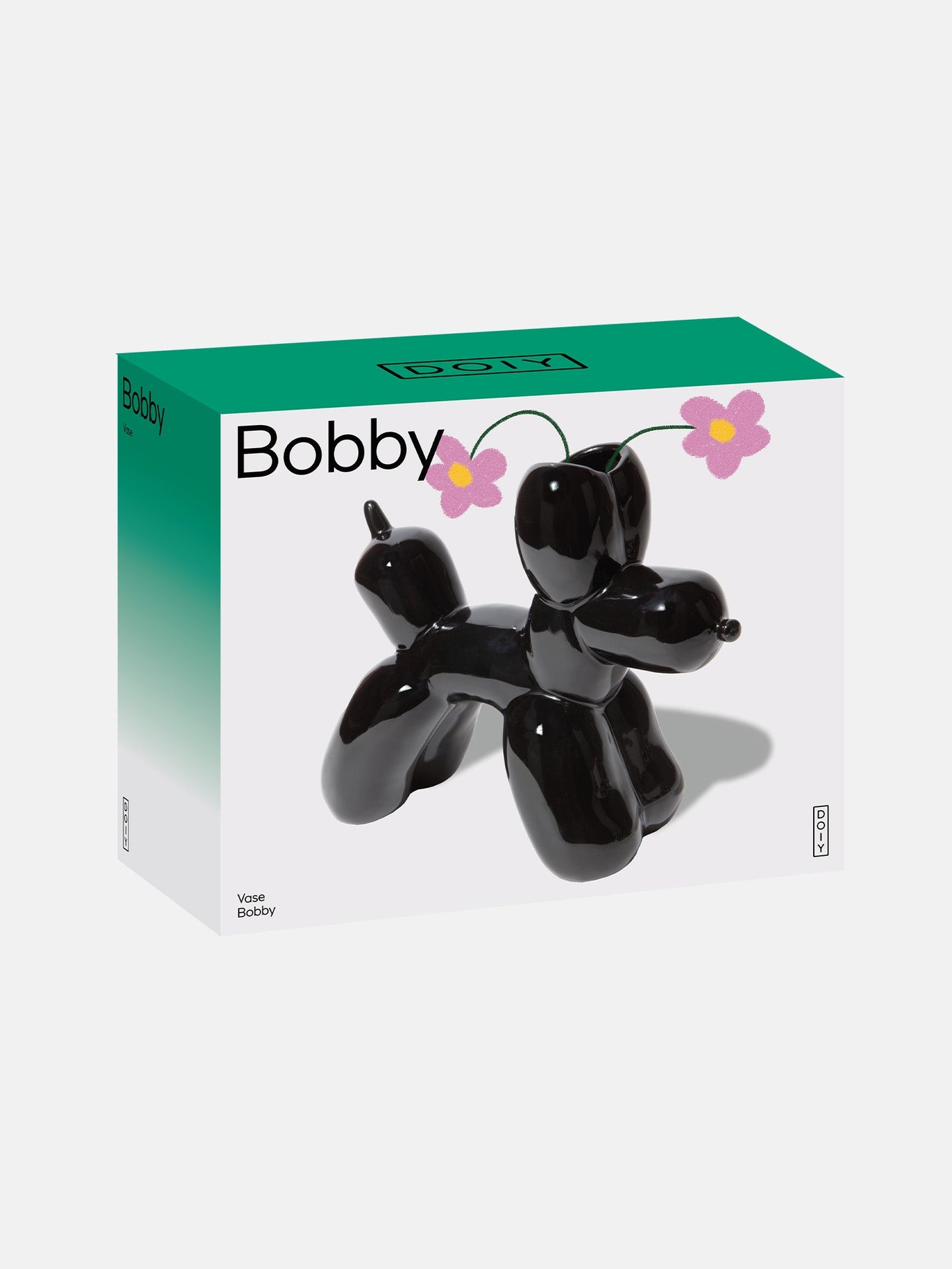 Bobby Vase Black