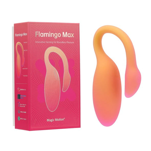 flamingo max vibrating bullet orange magic motion