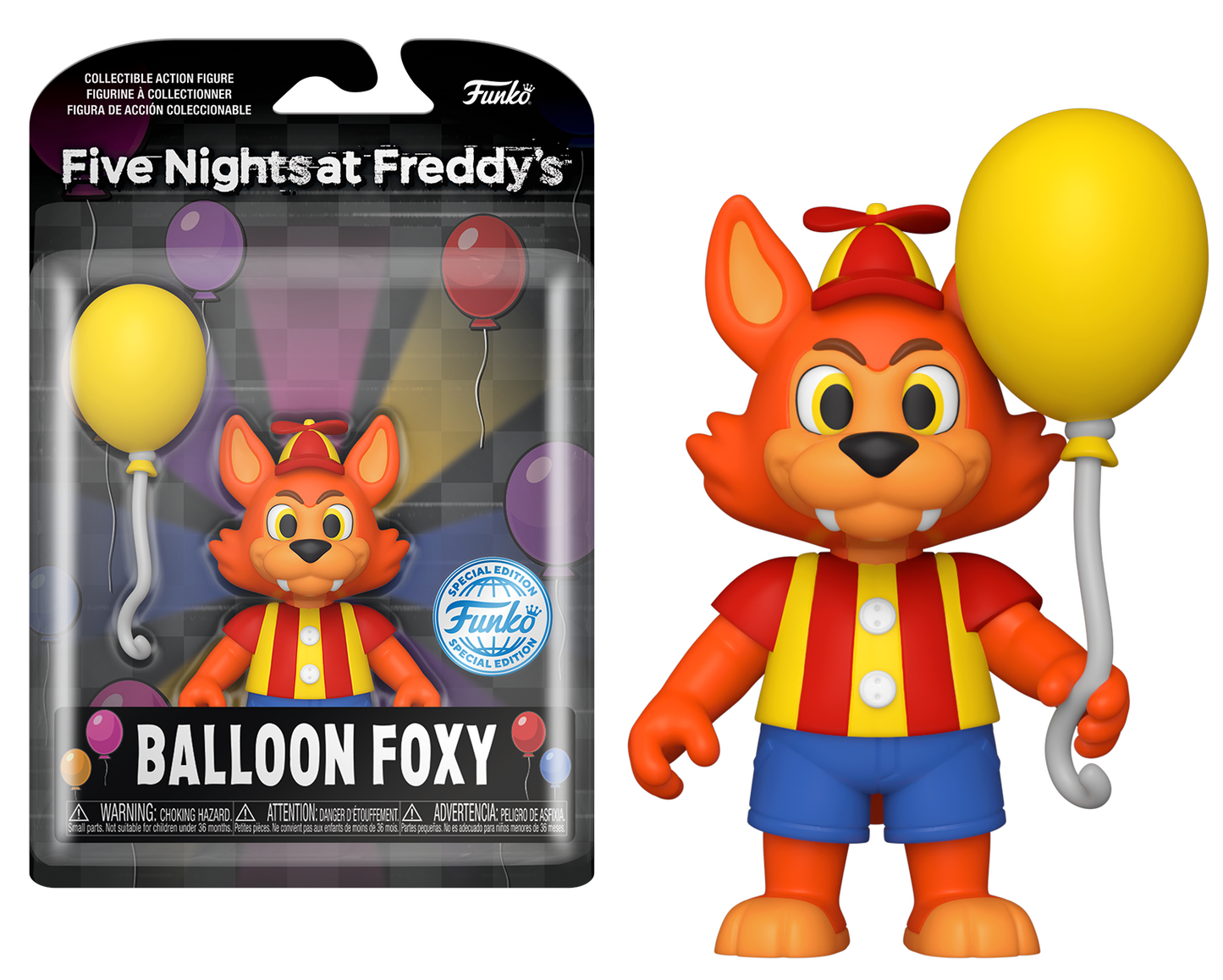 balloon foxy action figure