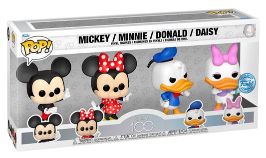 pop disney mickey friends 4 pack