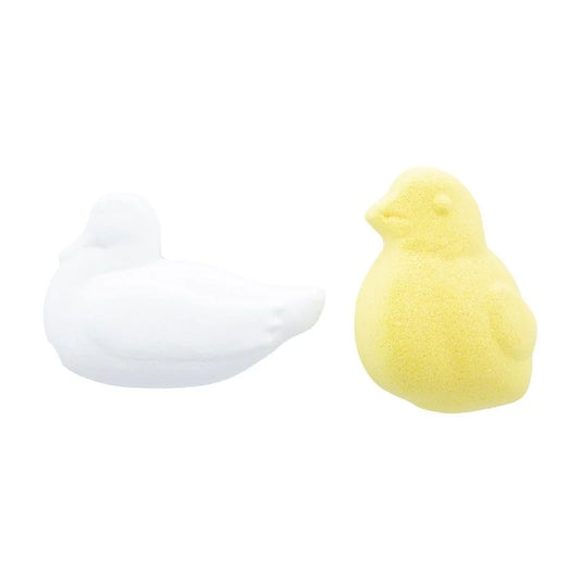 friends chick and duck bath fizzers