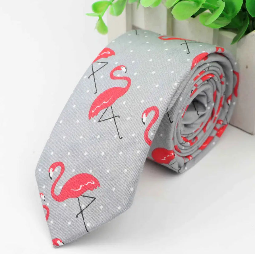 cravate flamant rose 1 CRA FLAM 002 63905356