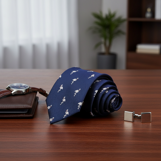 Flamingó nyakkendő