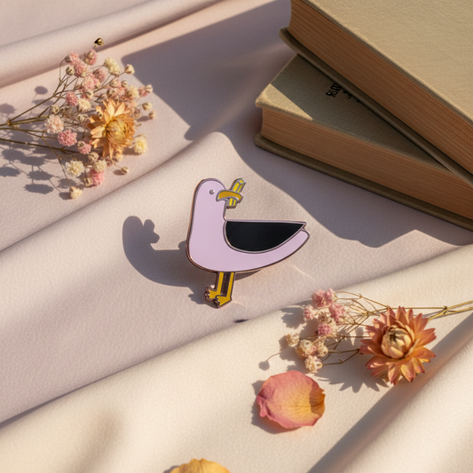 Seagull Pin with Fries