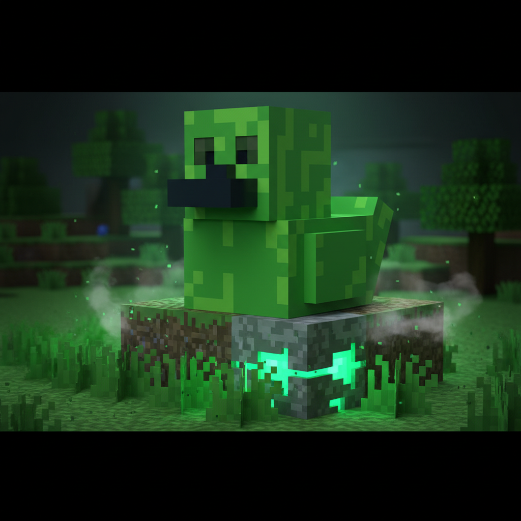 Canard Minecraft: Creeper TUBBZ (Boxed Edition) - vue 15