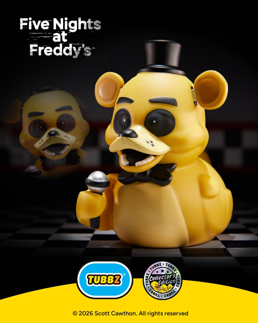 Canard Five Nights at Freddy's: Golden Freddy TUBBZ (Collector's Edition) - vue 11