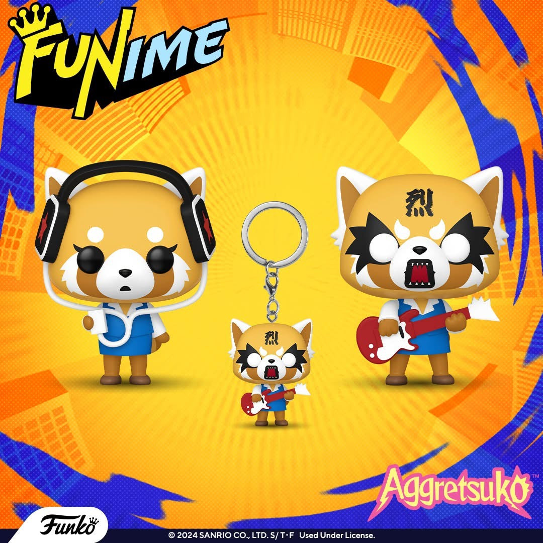 Pop! Aggretsuko avec Guitare