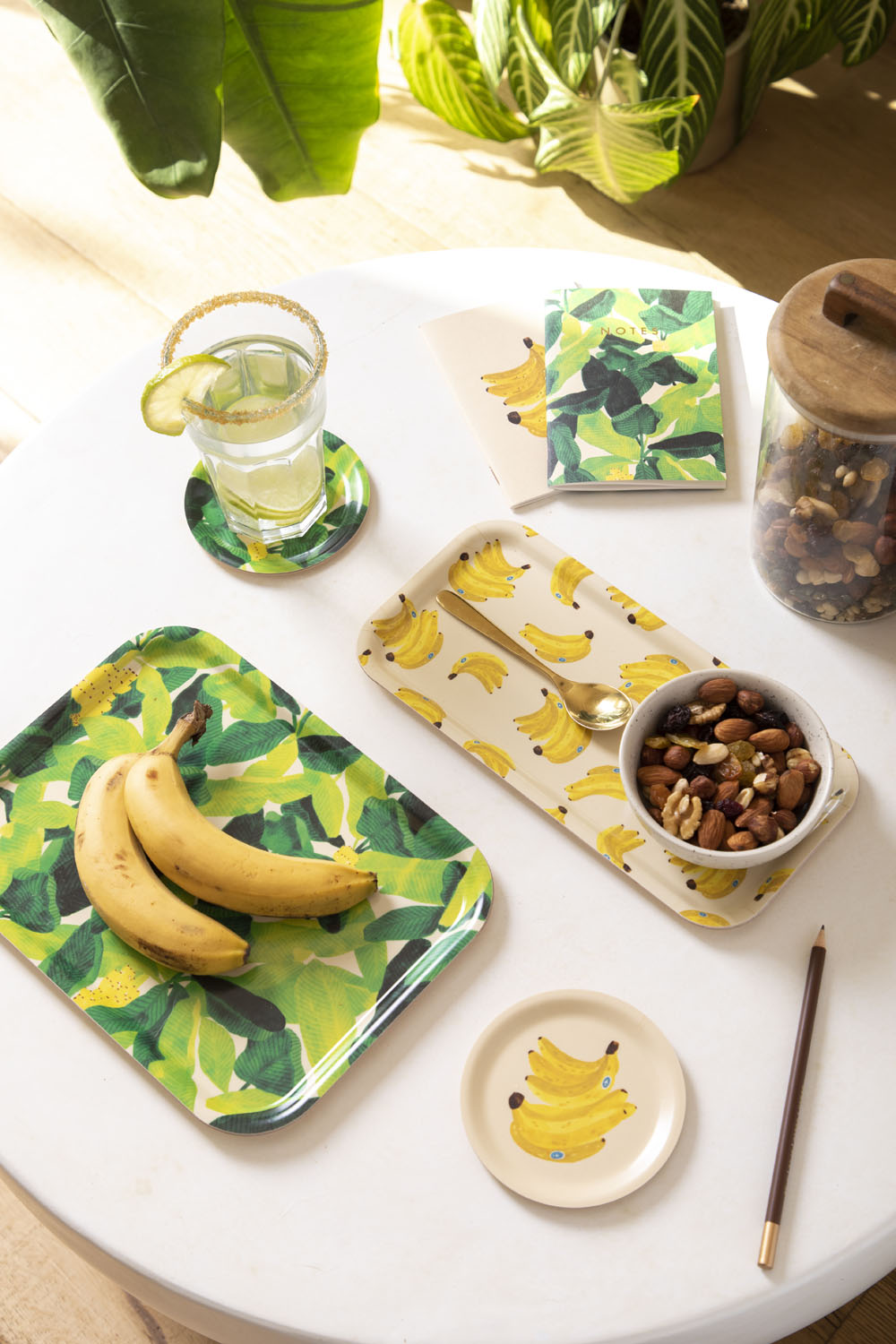 Bananas - Duo de dessous de verre