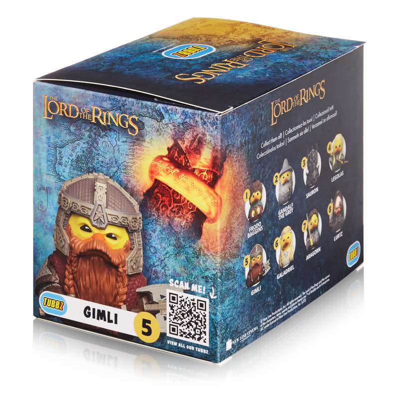 official lord of the rings gimli tubbz boxed edition