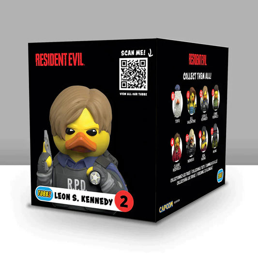 official resident evil leon s kennedy tubbz boxed edition