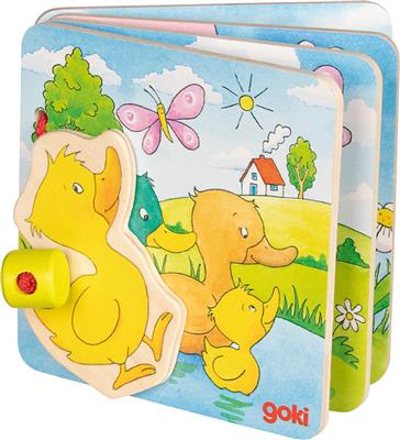 livre dimages en bois petit canard goki 8658721 4013594587211