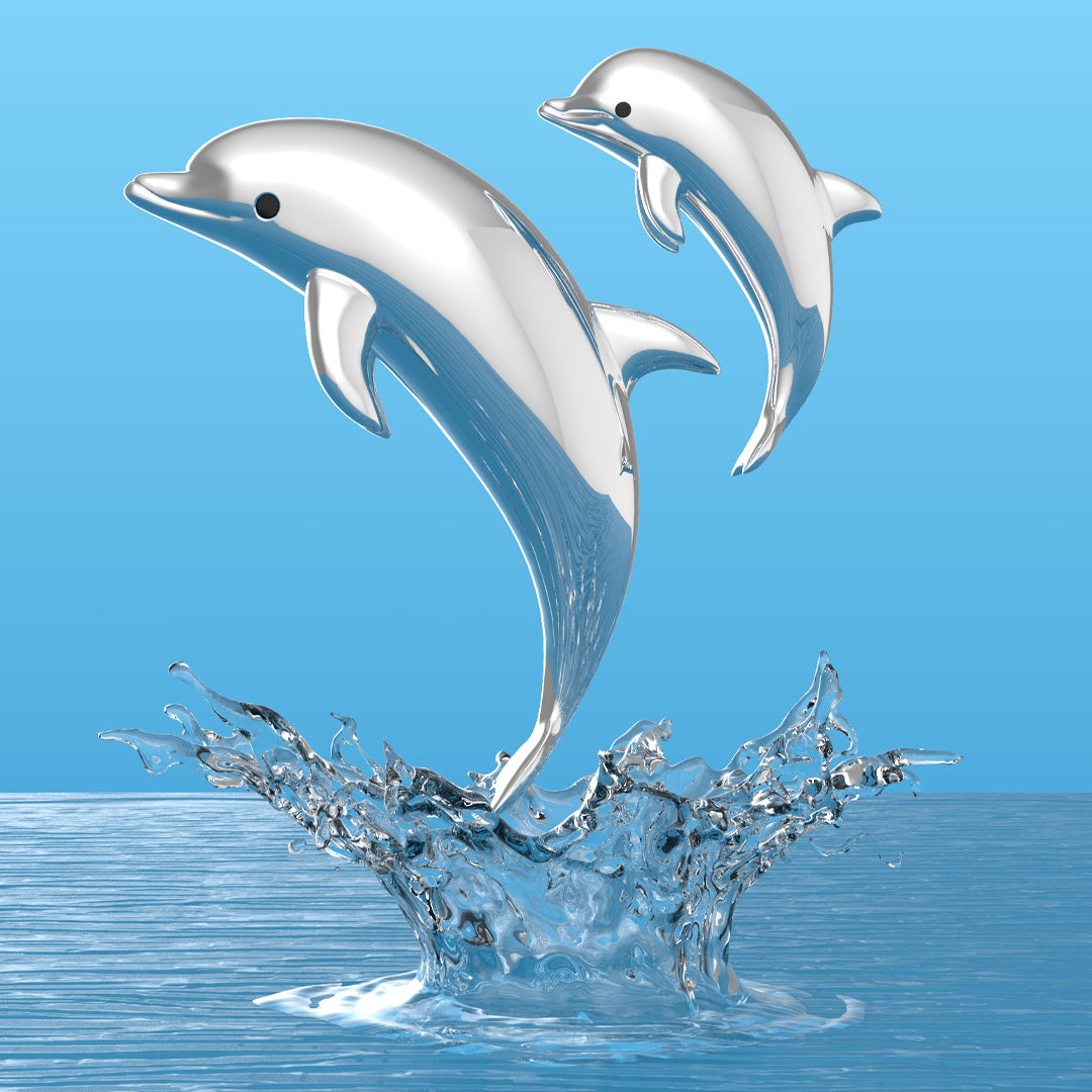 Dolphins nøkkelring