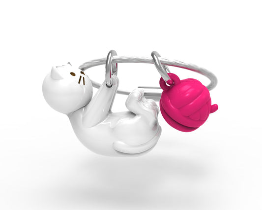 Μπρελόκ White Cat