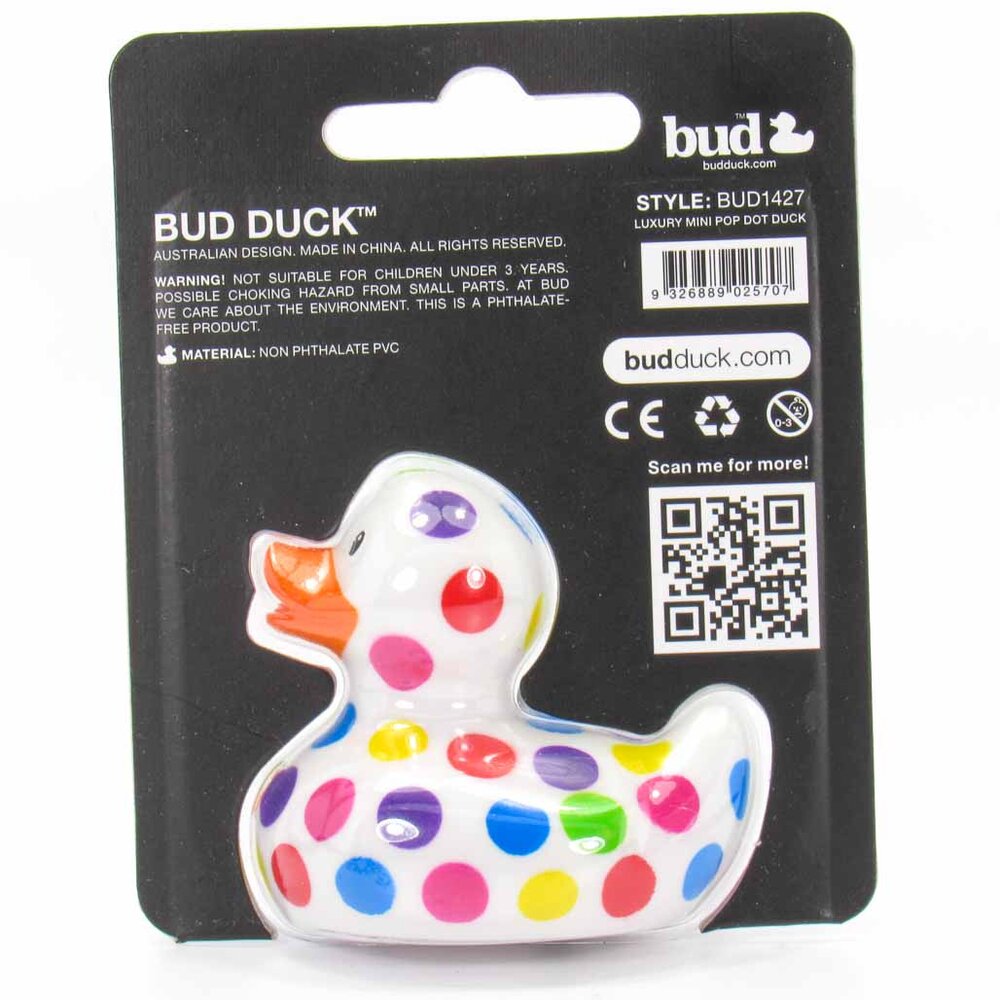 mini canard pop dot bud duck
