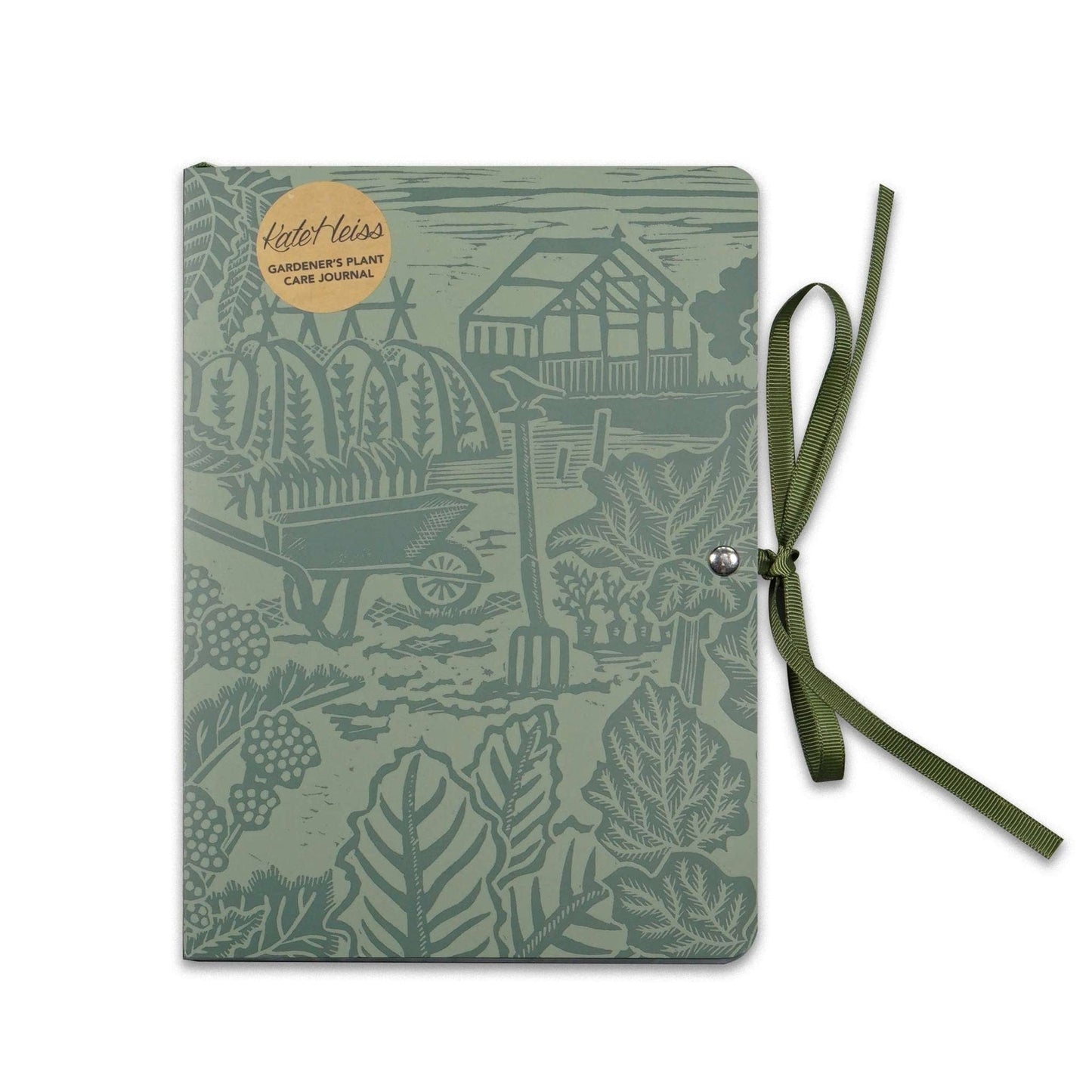Journal de jardinage A5 Kate Heiss - Woodland vert