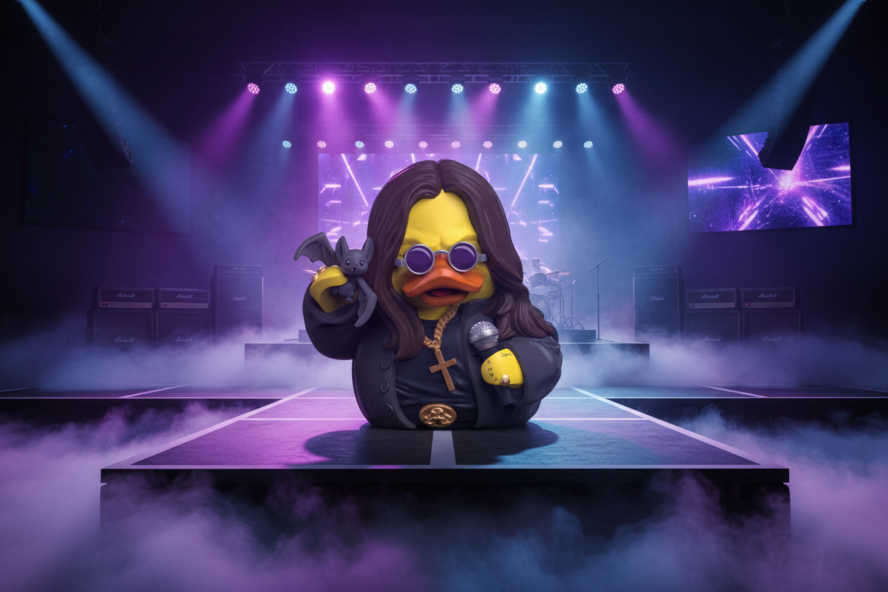 Ozzy Osbourne Duck (ensimmäinen painos)