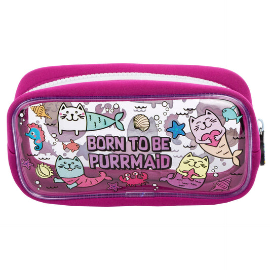 Trousse scolaire – chat sirène
