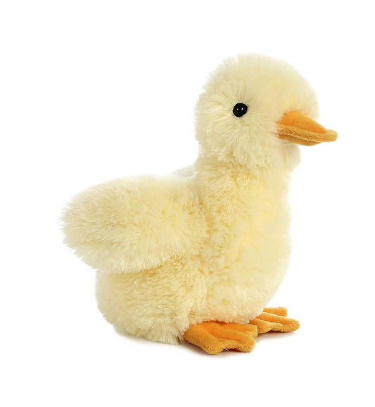 peluche canard jaune