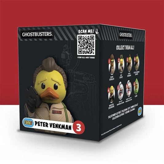 official ghostbusters peter venkman tubbz boxed edition
