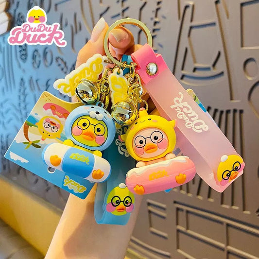 porte cles canard poisson dudu duck