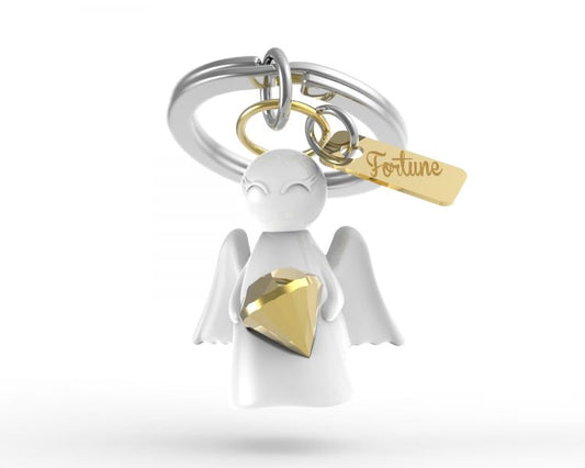porte cles ange de la bonne fortune metalmorphose