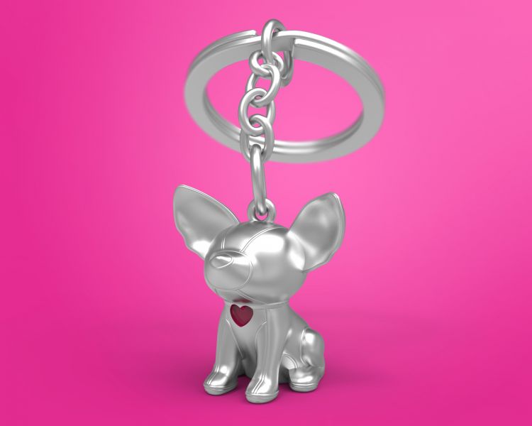Chihuahua Meta[l]morphose Keychain Meta[l]morphose France – la