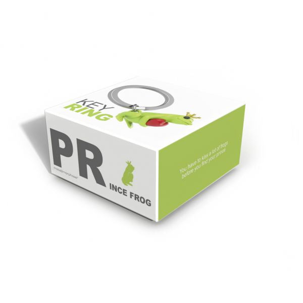 porte cles grenouille verte coeur metalmorphose