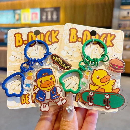 porte cles canard skateboard b duck