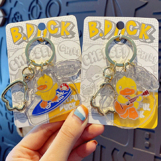 porte cles canard vacances b duck 1