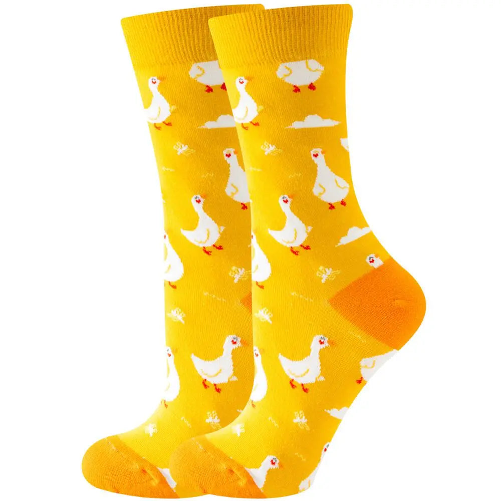 chaussette canards blancs mrcol