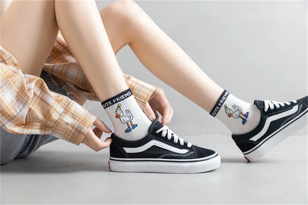 chaussettes canard femme 6