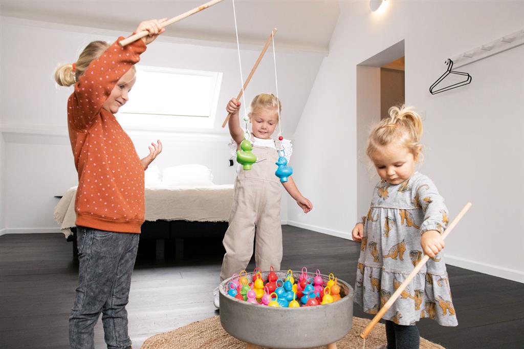 lot de 6 cannes pour peche aux canards scratch