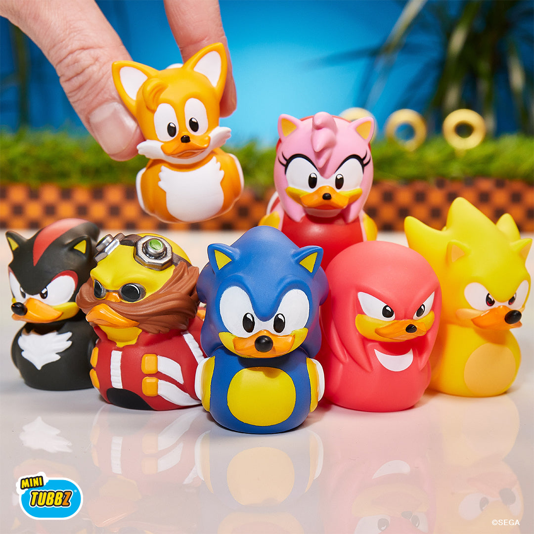 Mini Patos TUBBZ - Sonic the Hedgehog Numskull Oficial Sonic the
